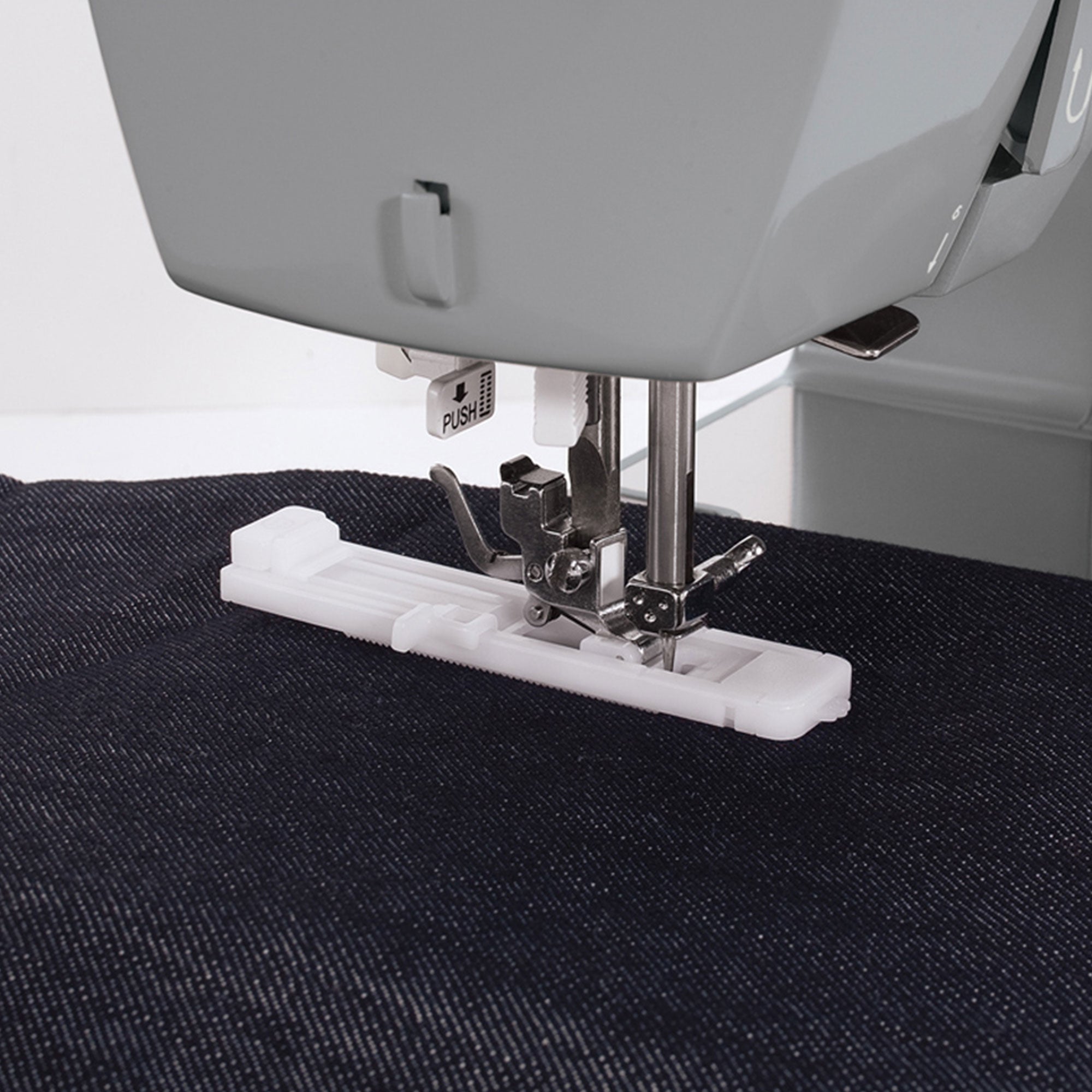 Sewing Machine with 110 Stitch Applications and Accessories, Gray (Open Box) - VMInnovations