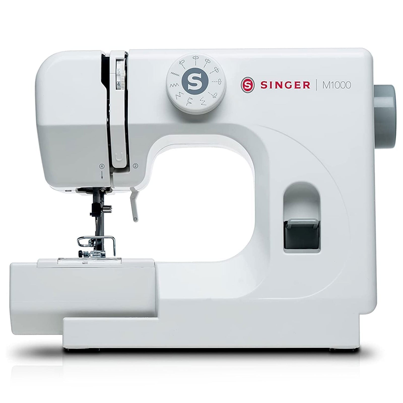 Singer Sewing Machine with 32 Stitch Applications and Accessories, White (Used) - VMInnovations