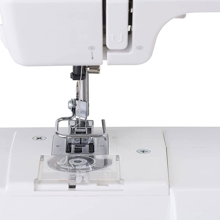 Singer Sewing Machine with 32 Stitch Applications and Accessories, White (Used)