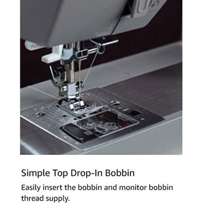 SINGER Electric Sewing Machine w/411 Stitch Applications, Grey (For Parts) - VMInnovations