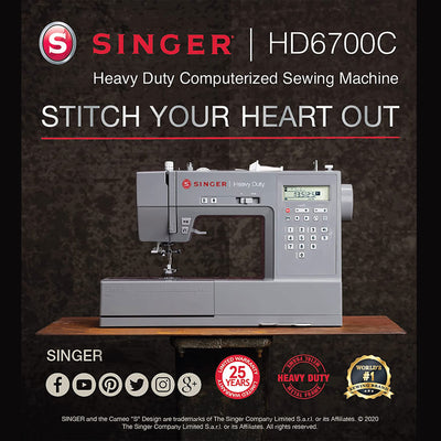 SINGER Electric Sewing Machine w/411 Stitch Applications, Grey (For Parts) - VMInnovations