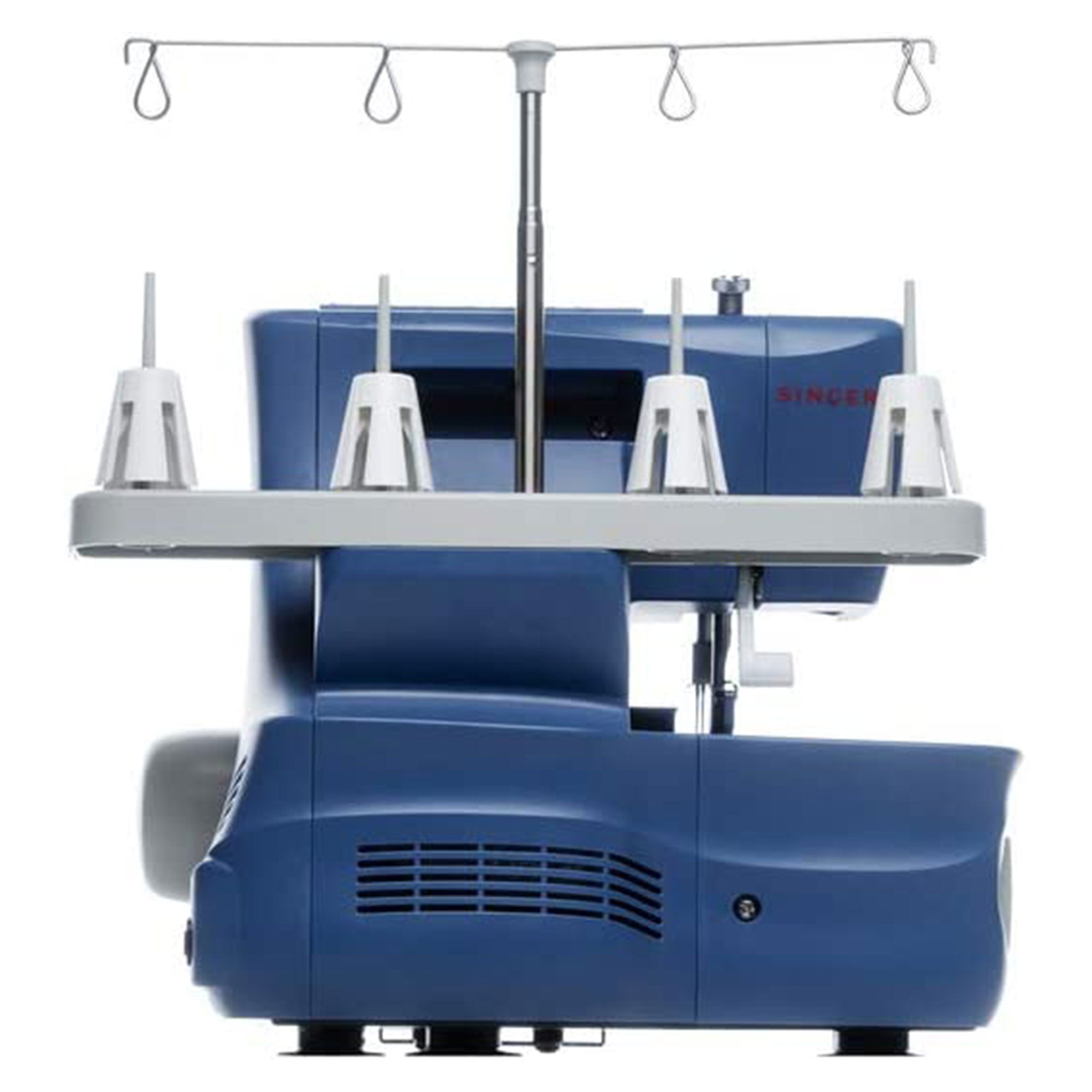 Singer Serger Sewing Machine w/Included Accessory Kit & Free Arm, Blue (Damaged) - VMInnovations