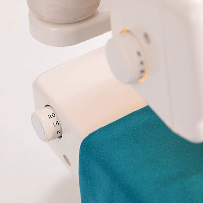 SINGER 14T968DC Professional 2 to 5 Thread Stitch Serger Sewing Machine, White