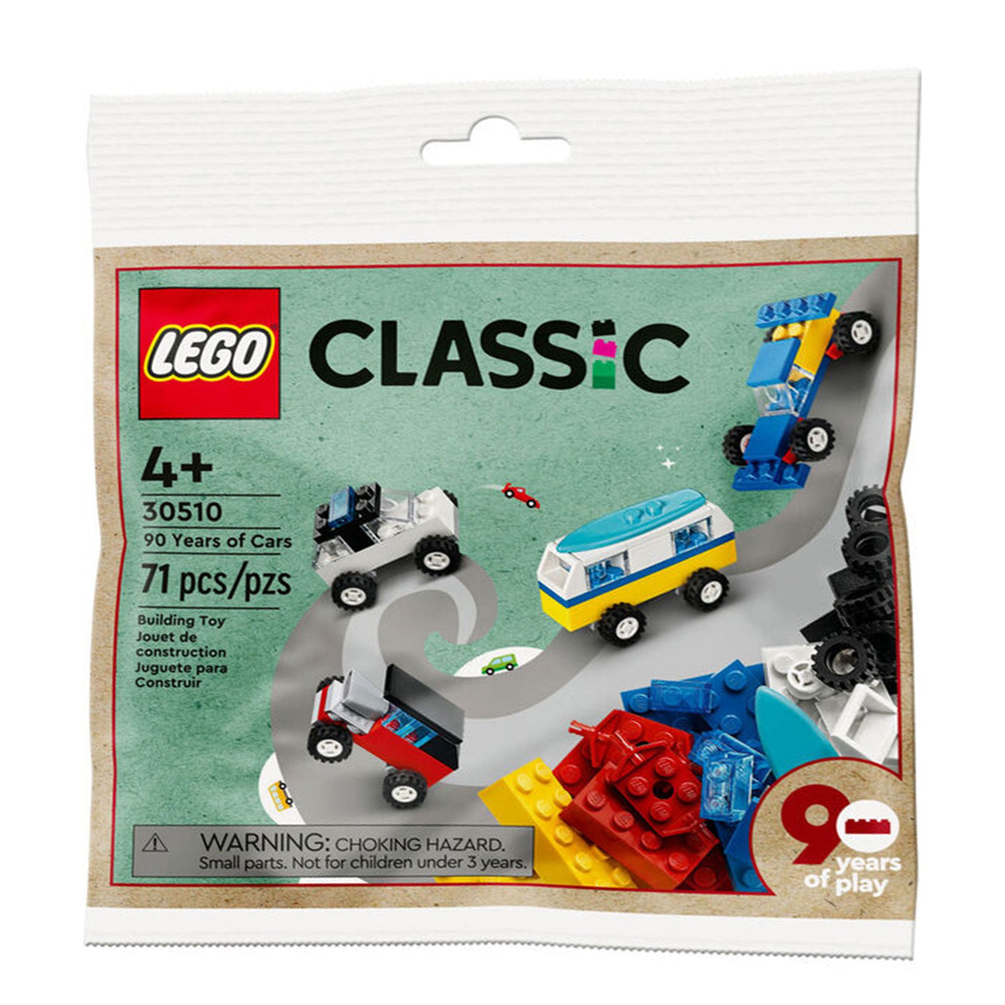LEGO 42123 Technic McLarena Senna and Classic 30510 90 Years of Cars Mini Set - VMInnovations