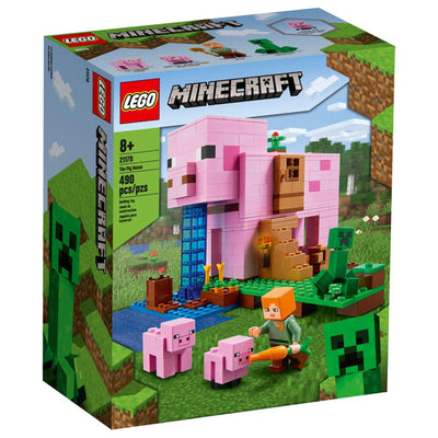 LEGO Minecraft The Pig House Playset with Creator 6379821 Winter Holiday Train