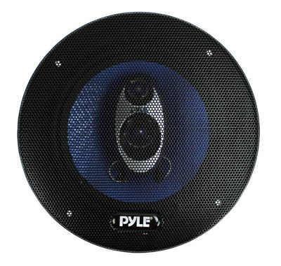 Pyle PL63BL 6.5" 720 Watt 3-Way Car Audio Coaxial Speakers Blue Stereo