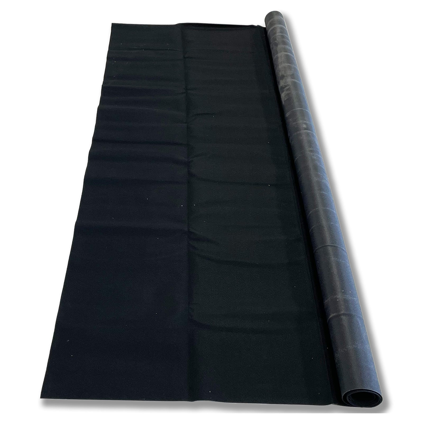 AutoFloorGuard AFG8016 8.3 Foot x 7.3 Foot Small Size Garage Carpet Mat, Black - VMInnovations