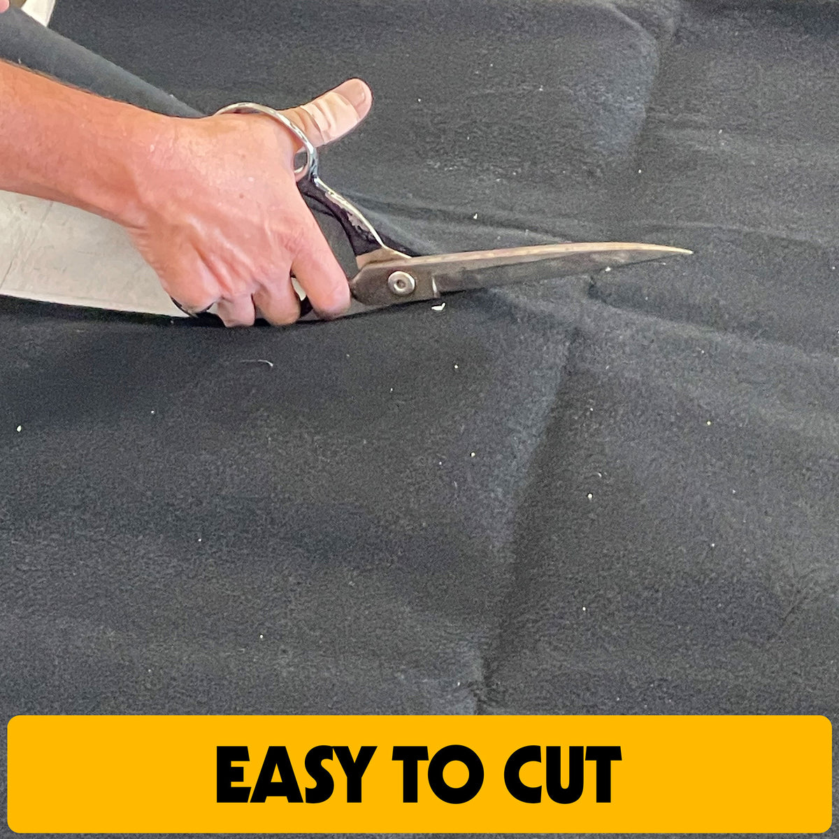 AutoFloorGuard AFG8016 8.3x7.3 Ft Small Size Garage Carpet Mat, Black (Used)