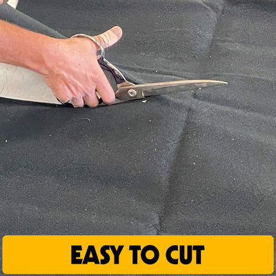 AutoFloorGuard AFG8016 8.3x7.3 Ft Small Size Garage Carpet Mat, Black (Open Box)