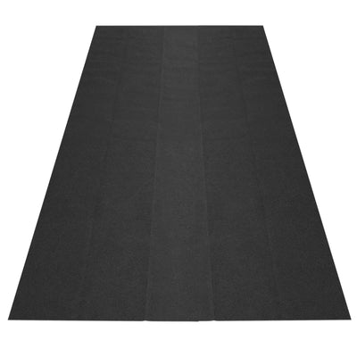 AutoFloorGuard 20ft x 7.3 Foot Large Size Garage Carpet Mat, Black (Open Box) - VMInnovations