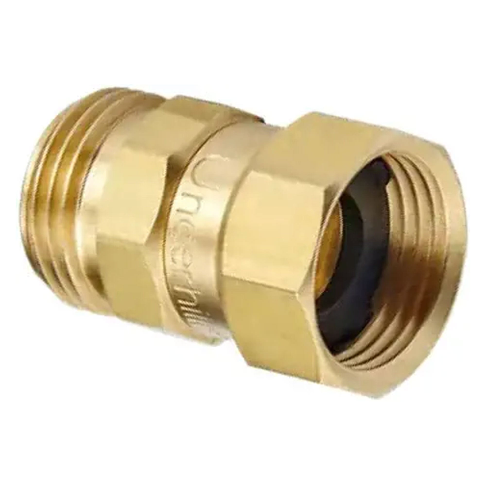 Underhill 100 Ft Clear Water Hose w/ Precision Cloudburst Nozzle & Hose Adapter