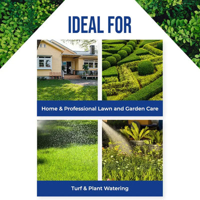 Underhill 75 Foot Heavy Duty Garden Hose with Proline Master Gold 7 Spray Nozzle
