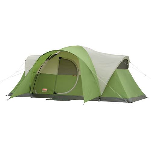 COLEMAN Montana 8 Person WeatherTec Camping Tent w/ Bag 16' x 7' (Open Box) - VMInnovations