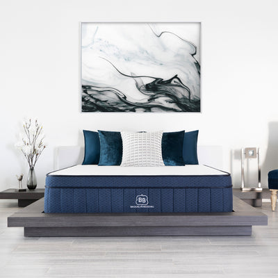 Brooklyn Bedding Aurora 13" Luxury Soft Memory Foam Mattress, Queen (Open Box) - VMInnovations