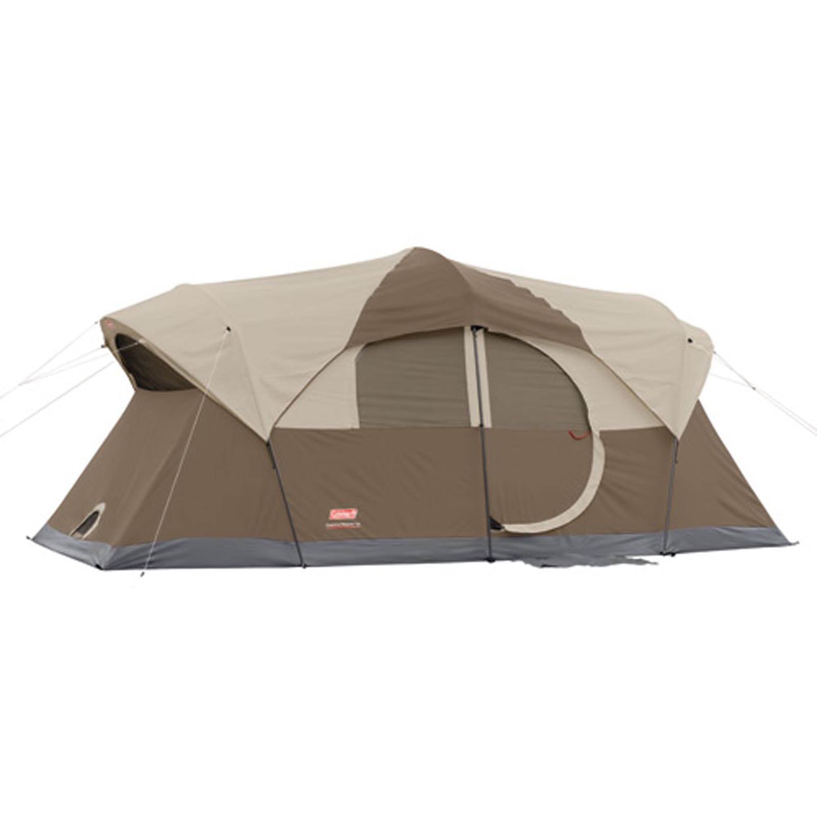 Coleman WeatherMaster 10 Person 2 Room Family Camping Tent | 17' x 9' (Used)