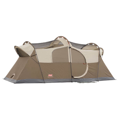 Coleman WeatherMaster 10 Person 2 Room Family Camping Tent | 17' x 9' (Used)