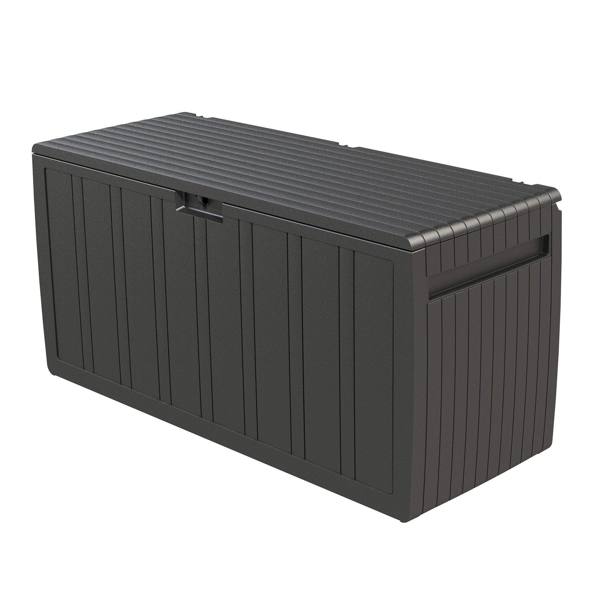 Ram Quality Products Outdoor Backyard Patio Storage Deck Box, 71 Gallon (Used)