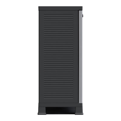 RAM Quality Products PRESTIGE Adjustable 1 Shelf Storage Utility Cabinet, Gray - VMInnovations