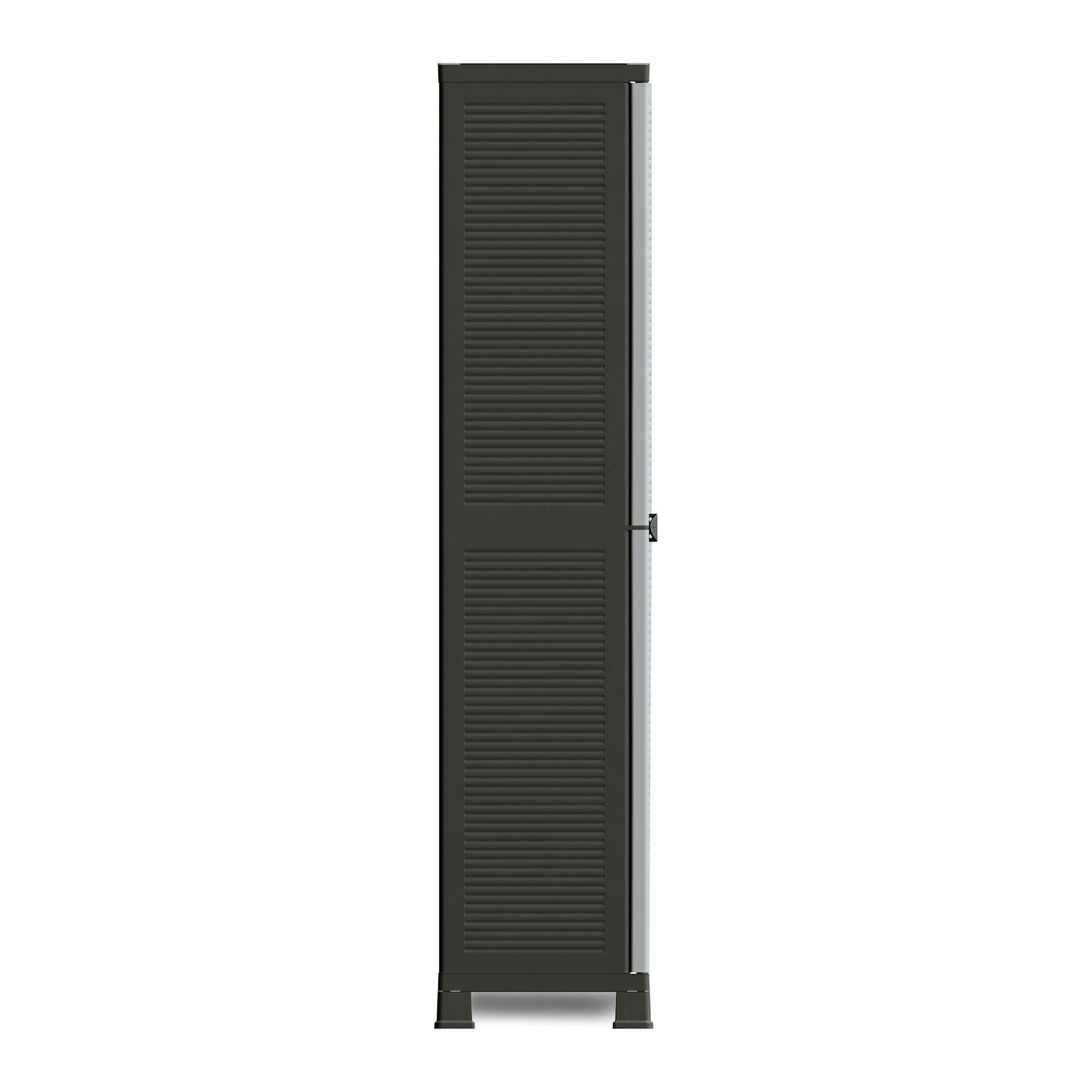 RAM Quality Products PRESTIGE 4 Shelf Adjustable Storage Cabinet, Black (Used) - VMInnovations
