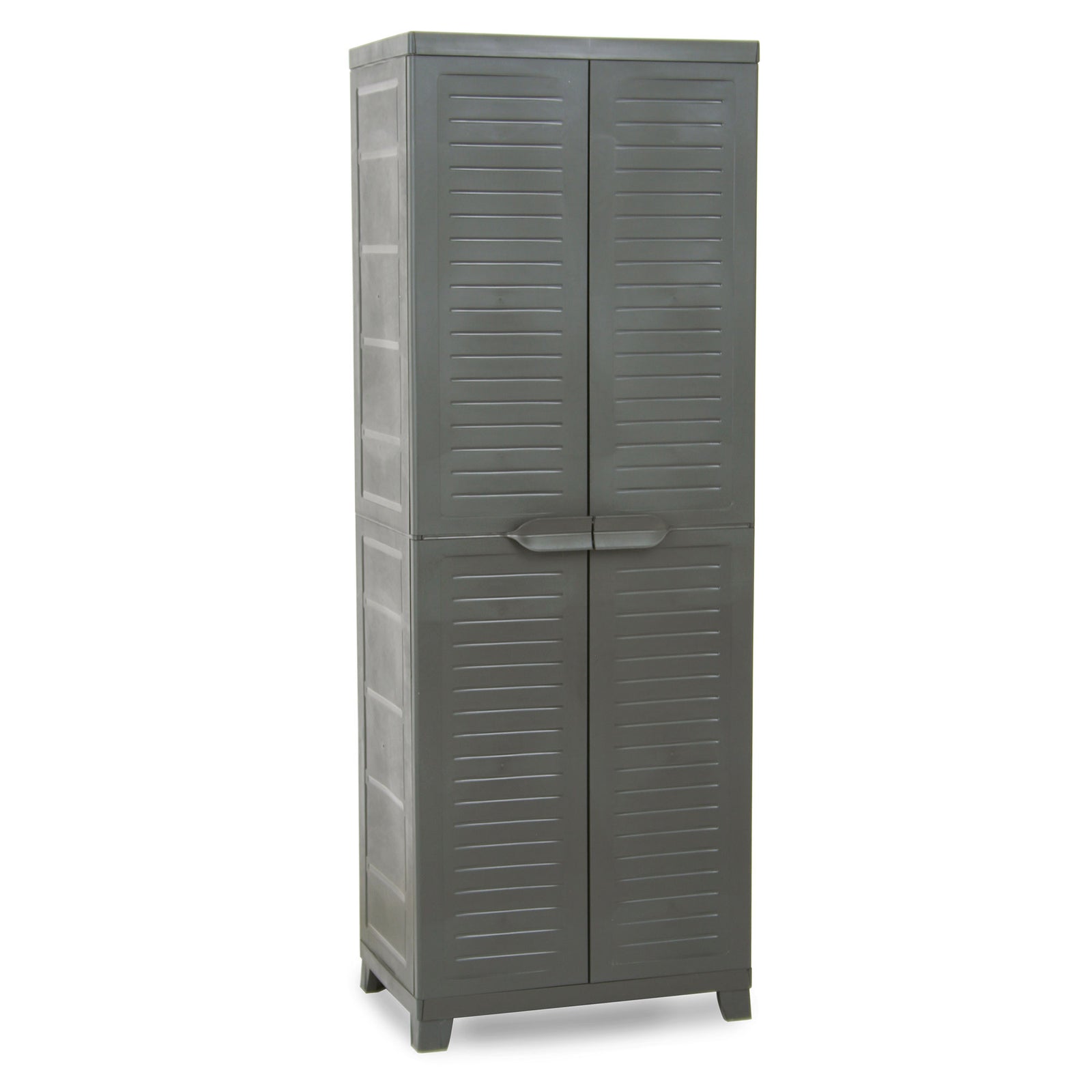 RAM Quality ELITE Adjustable 4 Shelf Storage Utility Cabinet,Gray(For Parts) - VMInnovations