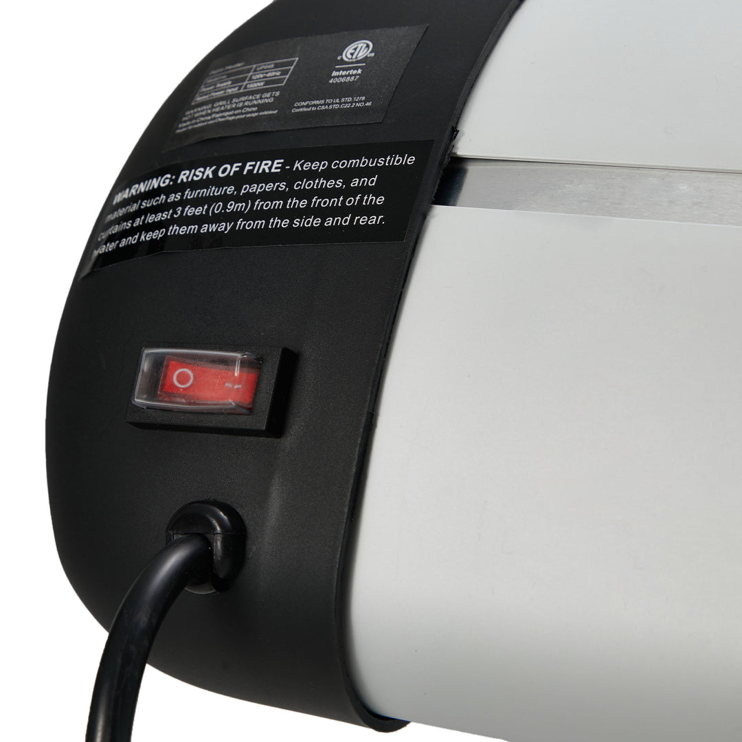 JOMEED 15000W Electric Outdoor Patio Heater with Remote & 3 Heat Settings(Used)
