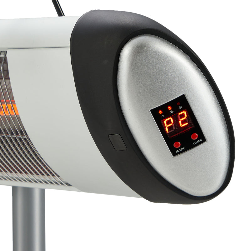 JOMEED 15000W Electric Outdoor Patio Heater with Remote & 3 Heat Settings(Used)