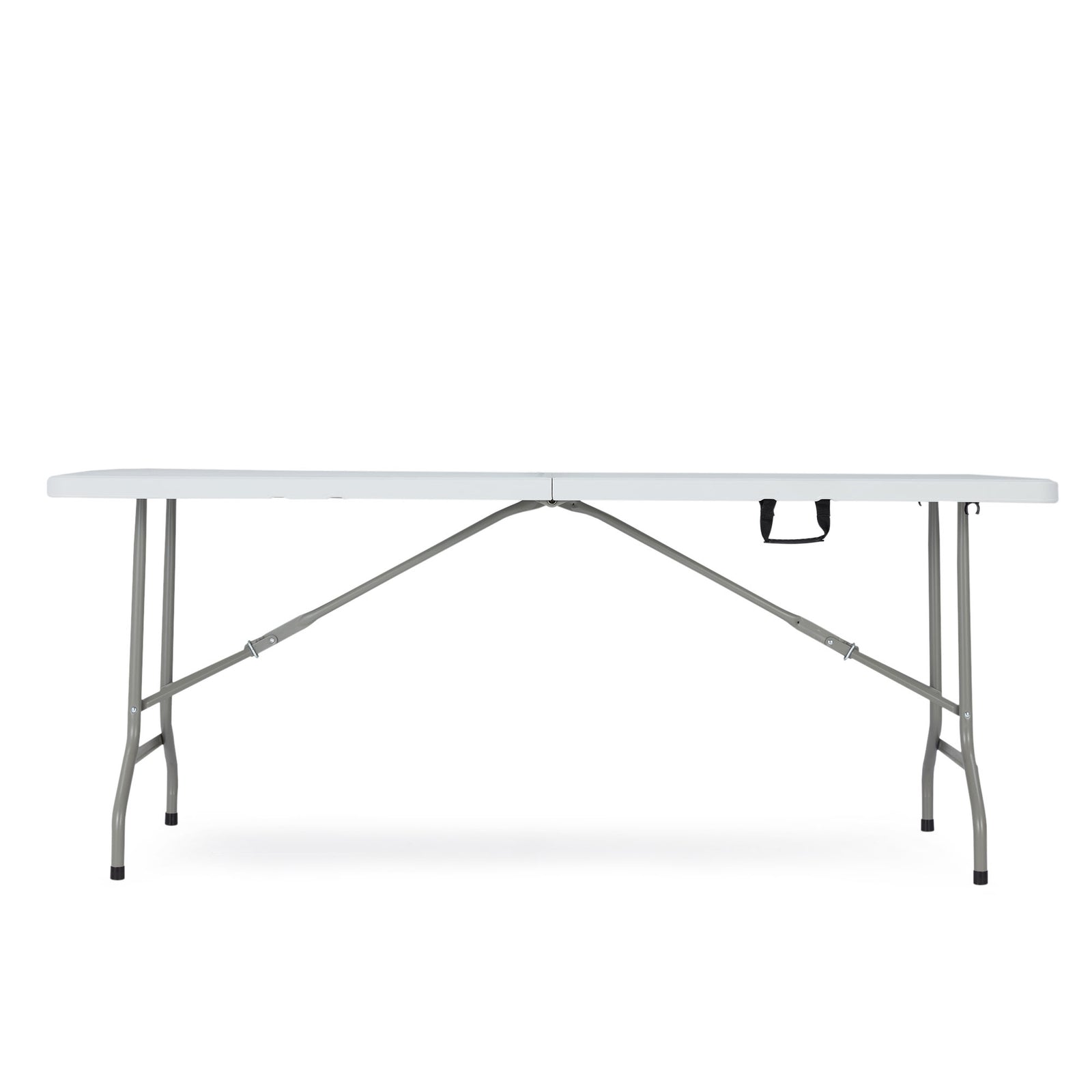 JOMEED 6 Foot Portable Plastic Folding Multipurpose Table, White (Open Box) - VMInnovations