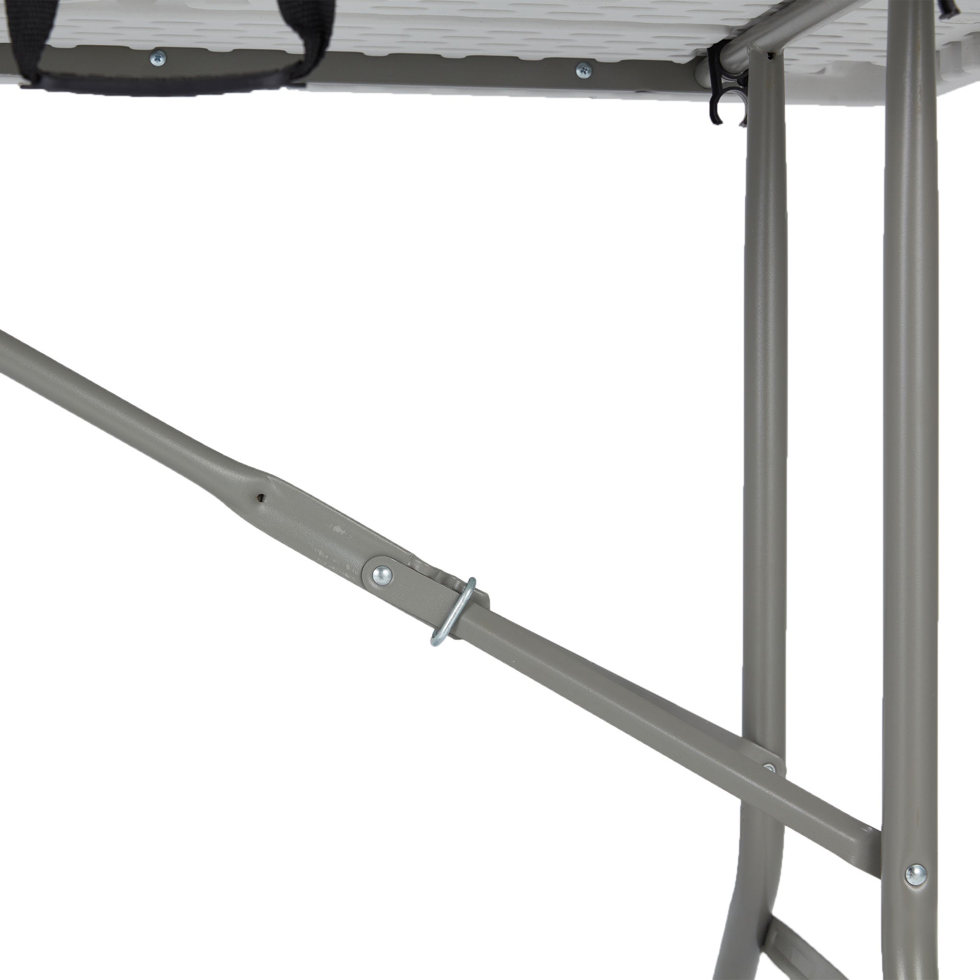 JOMEED 6 Foot Portable Plastic Folding Multipurpose Table, White (Open Box) - VMInnovations