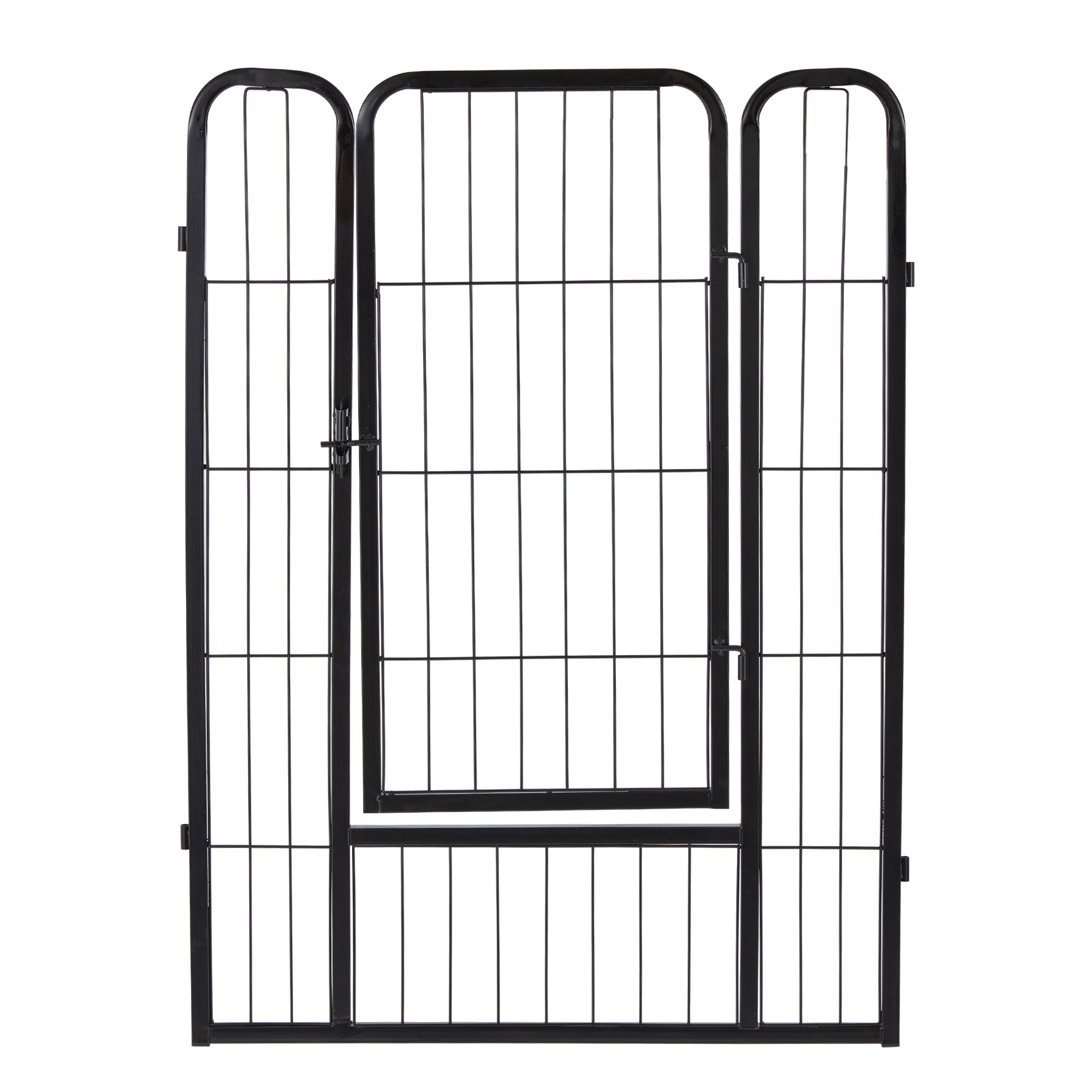 JOMEED Indoor & Outdoor 8-Panel, 32" High Dog Playpen w/Door, Black (For Parts) - VMInnovations