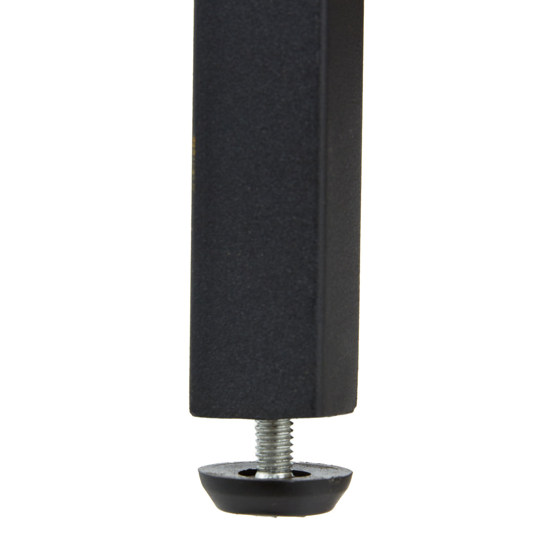 JOMEED Industrial 5 Tier Open Shelf Ladder Bookcase, Gray & Brown (For Parts)