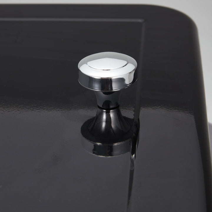 JOMEED 80qt Rolling Cooler Ice Chest w/ Drain & Bottle Opener, Silver (Open Box) - VMInnovations