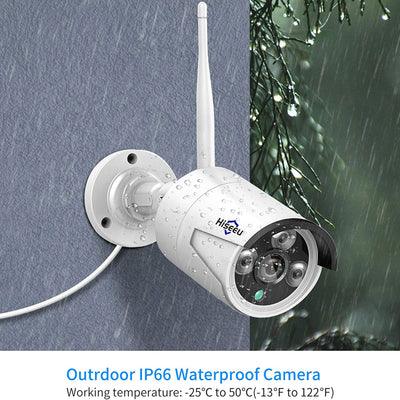 3MP Outdoor Wireless Security Camera w/ 3.6MM Lens, Day & Night Vision(Open Box)