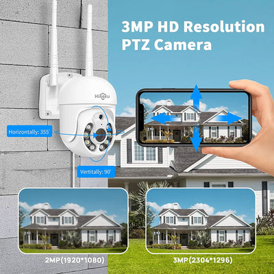 Wireless Security System w/ 4 Night Vision Cameras & 1 TB Hard Drive (Open Box) - VMInnovations