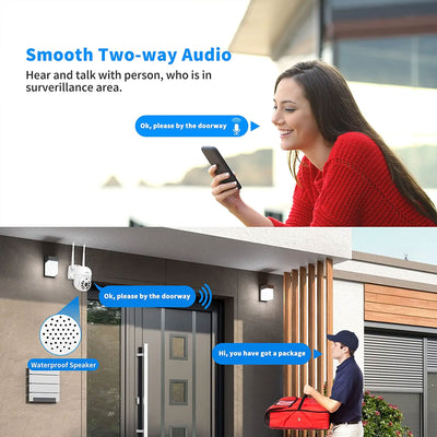 Wireless Security System w/ 4 Night Vision Cameras & 1 TB Hard Drive (Open Box) - VMInnovations
