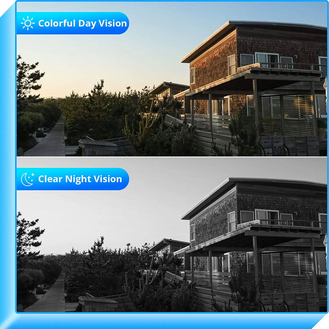 Hiseeu Wireless Security w/4 Cameras, 2 Way Audio, & 1 TB Hard Drive(For Parts) - VMInnovations