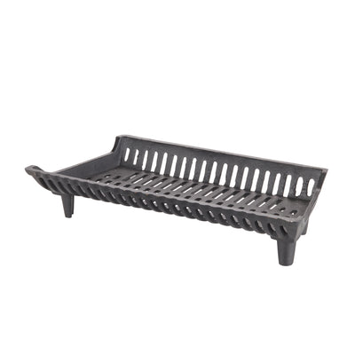 Liberty Foundry Cast Iron Grate for Small Fireplaces & Franklin Stoves (Used) - VMInnovations