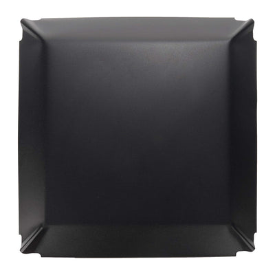Draft King CBO818 Single Flue 18 In Round Chimney Cover, Black Galvanized Steel