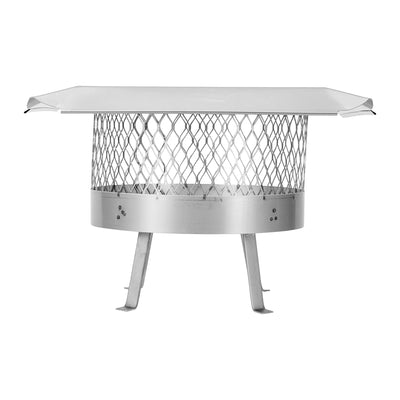 Draft King Slip-In Chimney Cover for 13.5"-14.5" Masonry Chimneys (Open Box)