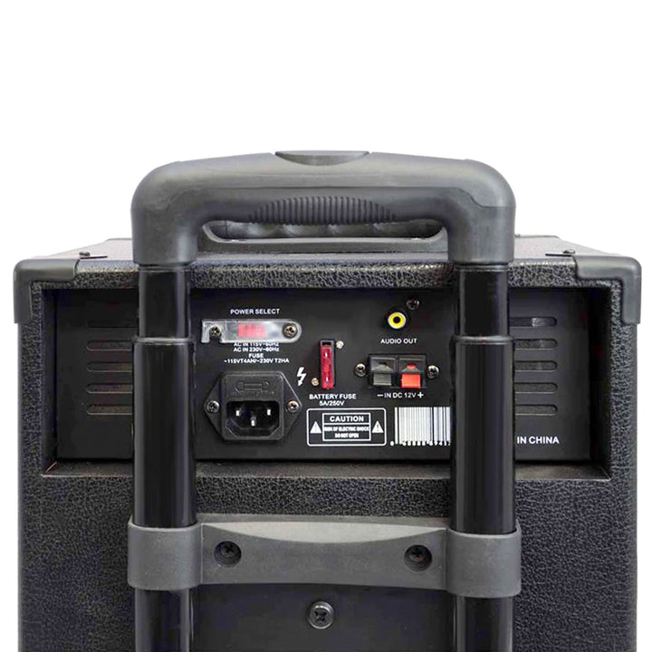 Pyle Portable 800W Max 400W RMS 10" Outdoor 3 Way PA Cabinet Loud Speaker Set - VMInnovations