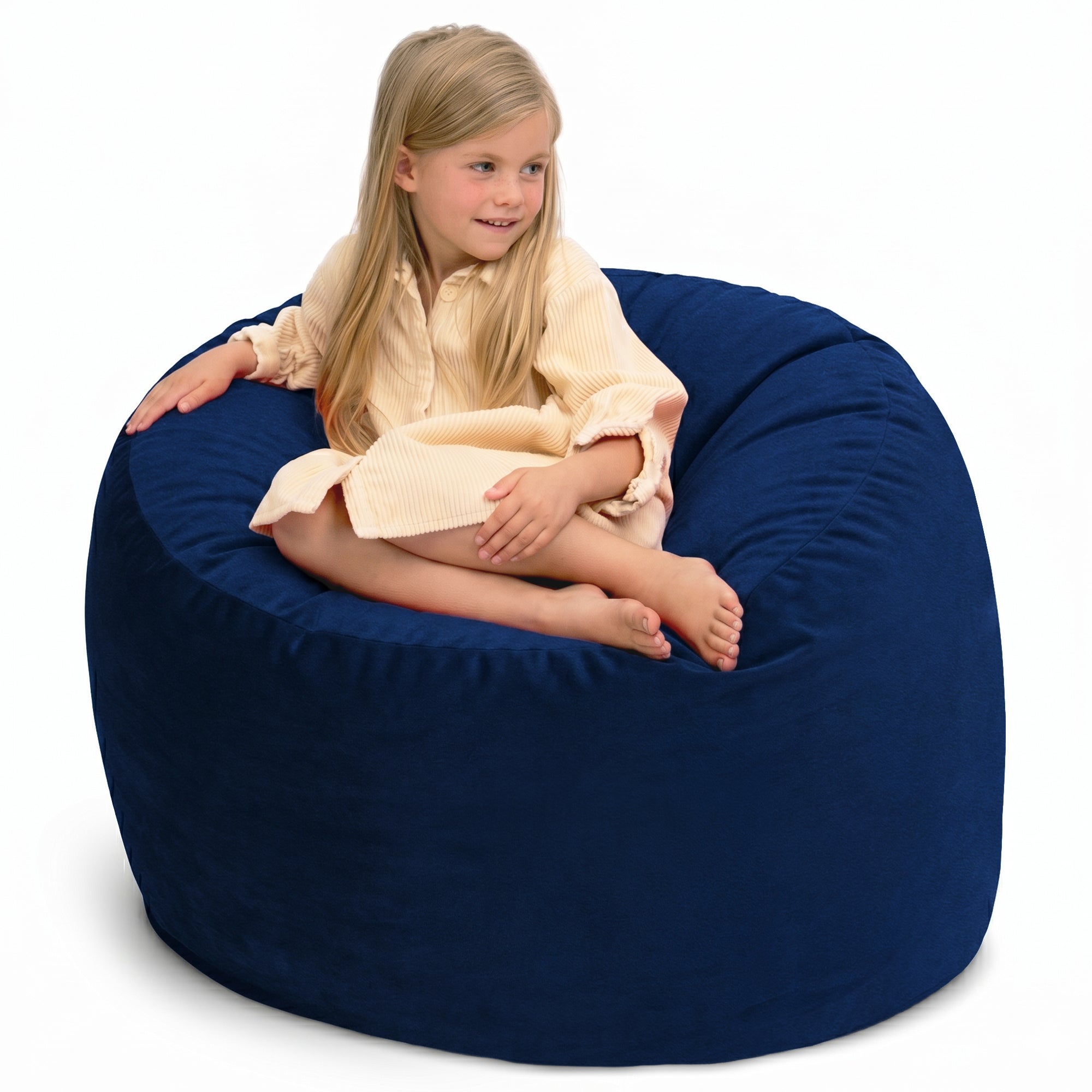 Ultimate Sack 3ft Bean Bag Chair, Oversized Indoor Comfy Lounger (Open Box) - VMInnovations