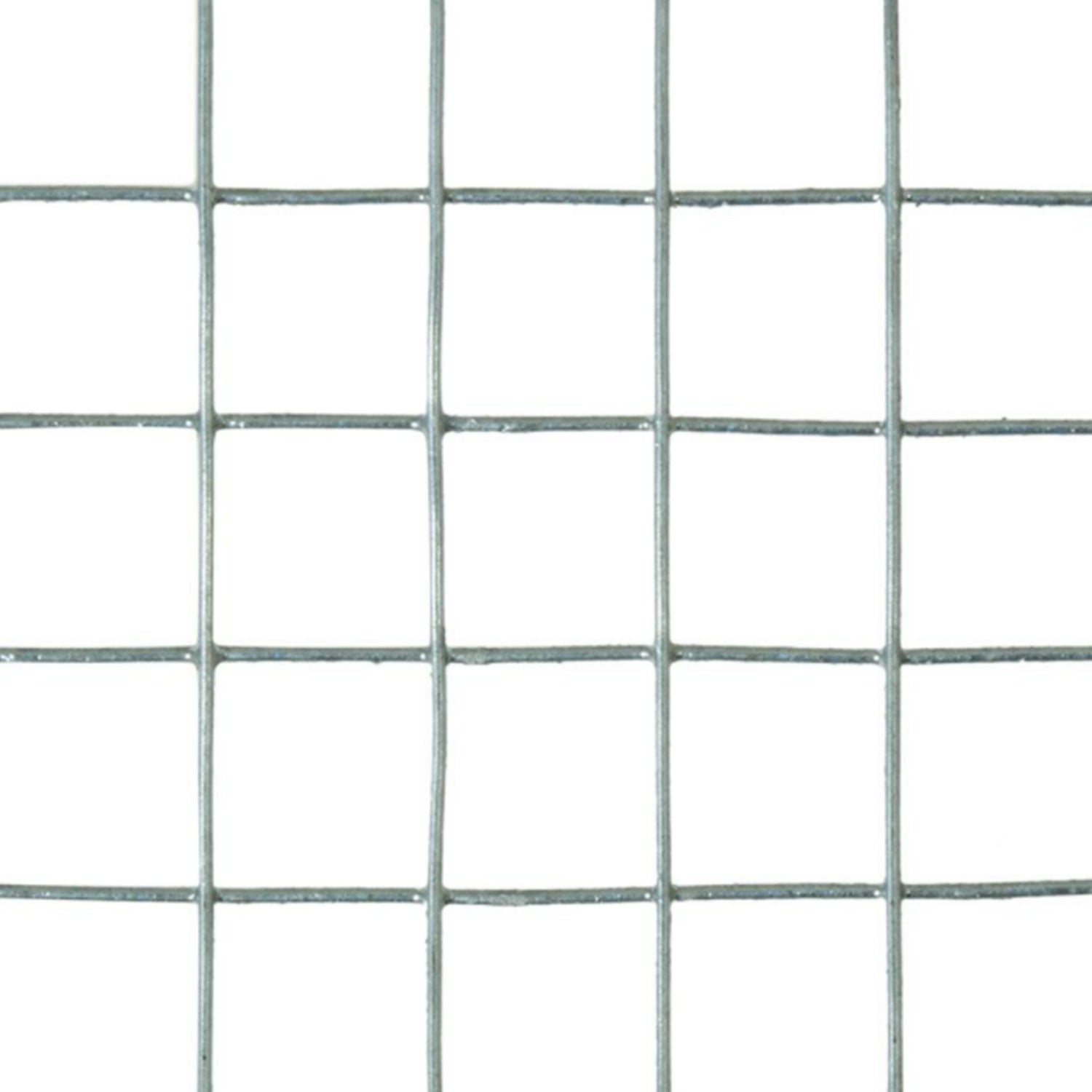 YardGard 4' x 5' 0.25" Square Mesh Wire Hardware Cloth Poultry Fence, Silver - VMInnovations