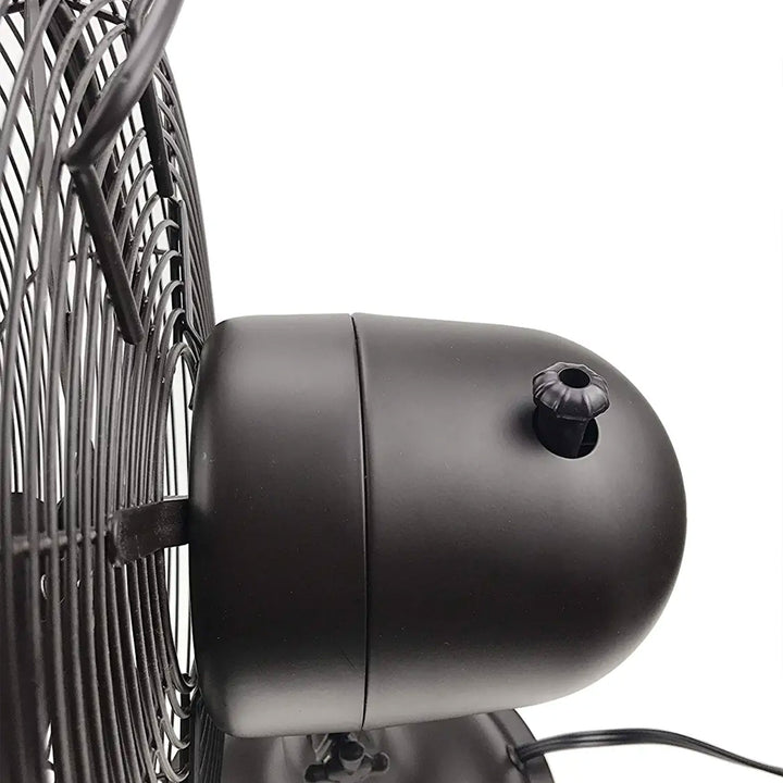 Hunter 12 In All Metal Retro Oscillating Fan w/3 Speeds, Bronze (For Parts)