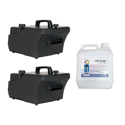 ADJ Products Entour Chill 800W High Output Fog Machine w/ Timer & Fog Liquid, 8L