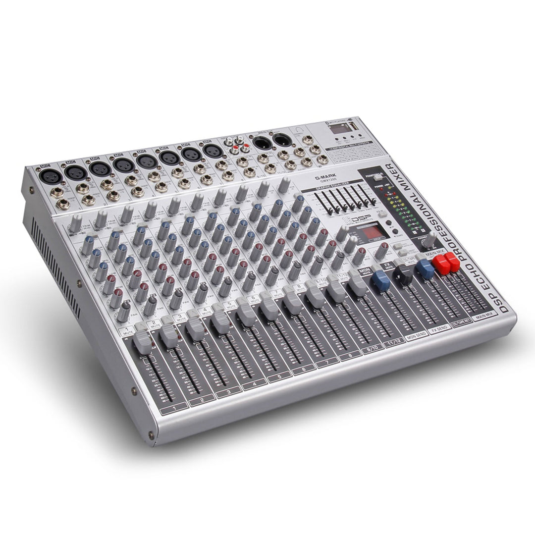 Professional Stage 12 Channel Audio Mixer Console w/ MP3 Player (Open Box)