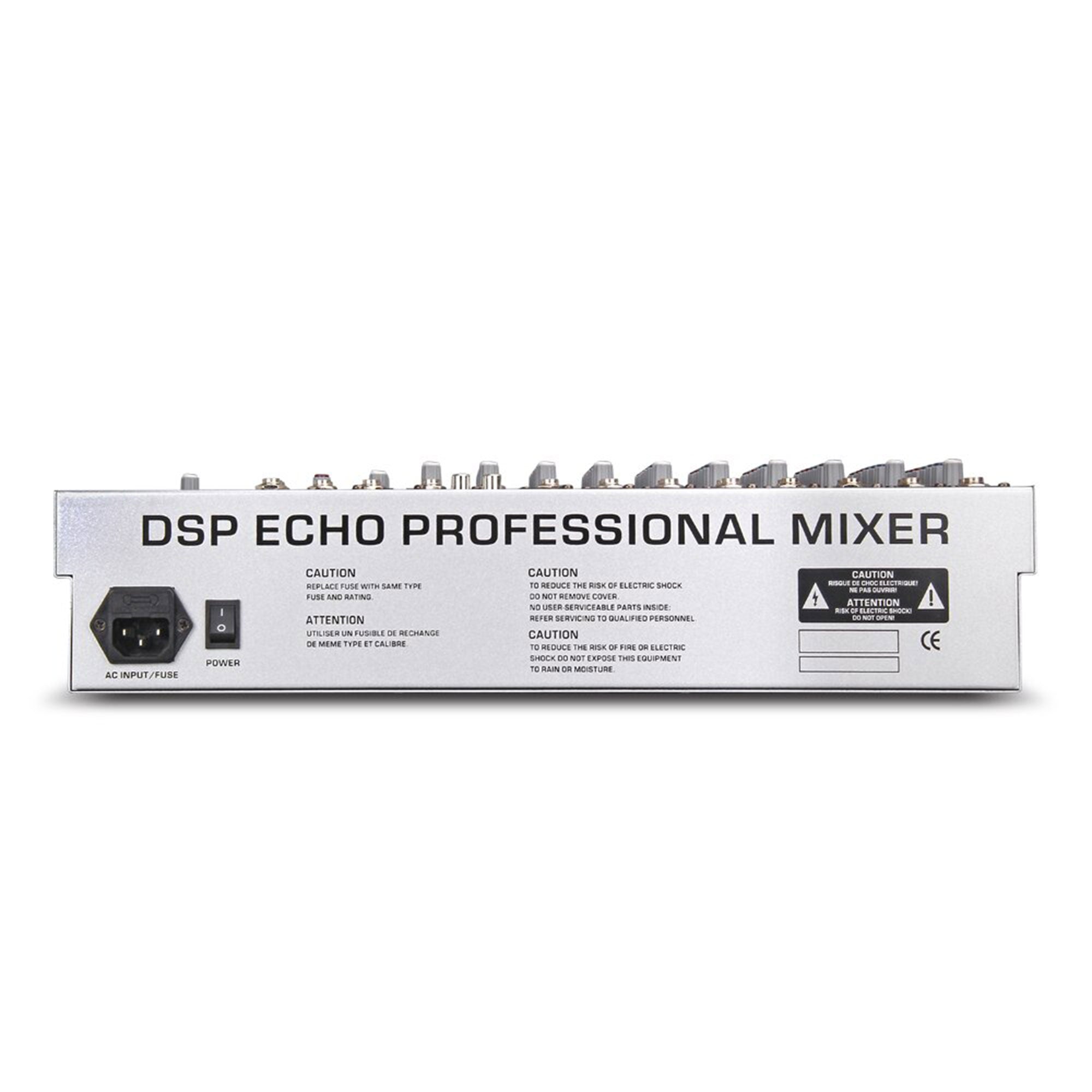 Professional Stage 12 Channel Audio Mixer Console w/ MP3 Player (Open Box) - VMInnovations