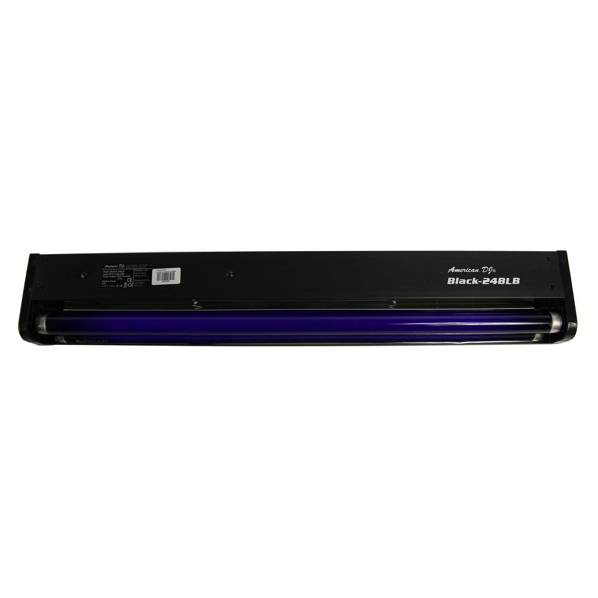 American DJ Mister Kool II Fog Machine, ECO-FOG 4 L Bottle, and 24" Black Light - VMInnovations