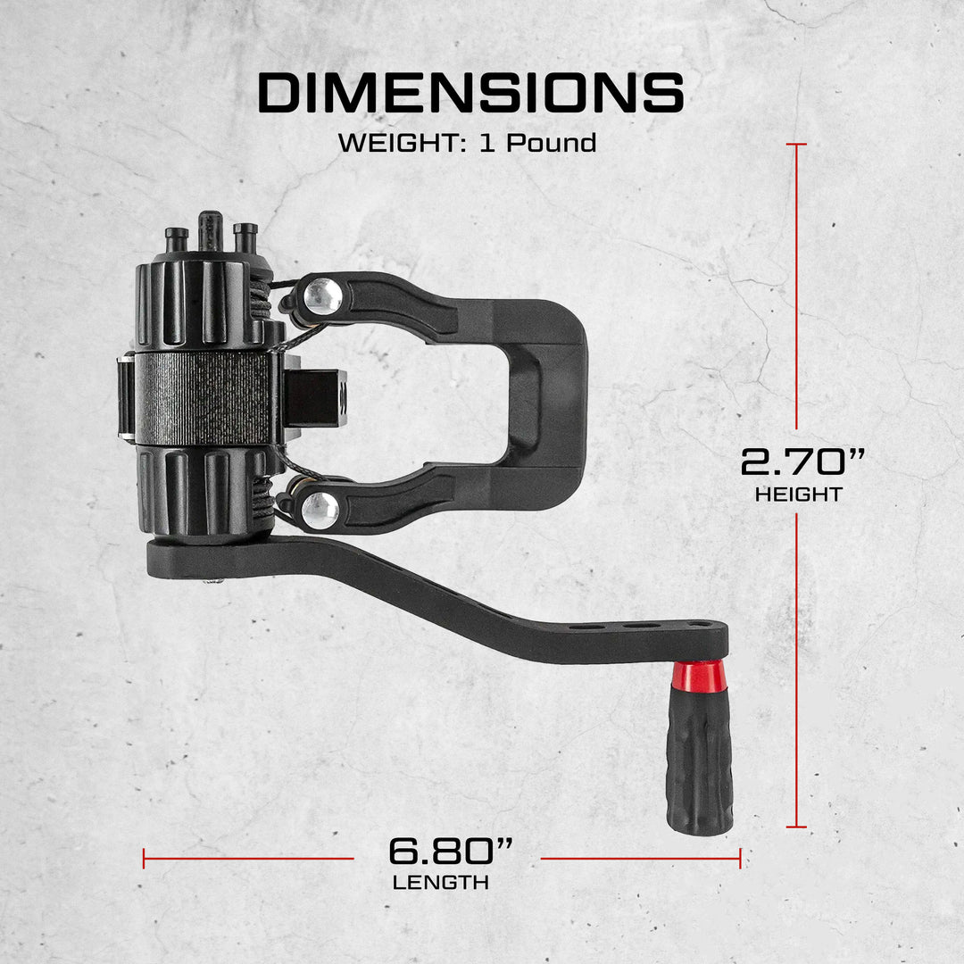 Killer Instinct 2078-1 Compact Dead Silent Crank with Narrow Sled for Crossbow