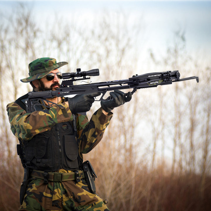 Killer Instinct Compact Silent Crank with Narrow Sled for Crossbow (Open Box) - VMInnovations