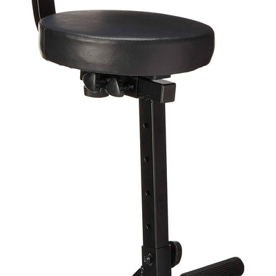 Odyssey DJ Performer Chair Seat Stool w/Height Adjustable & Back Rest (Used) - VMInnovations