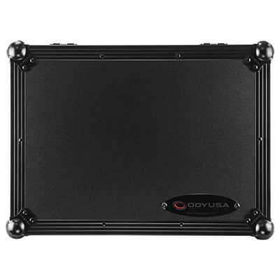 Odyssey DJ Travel Flight Case w/ Removable Back Panel for CDJ3000 Pioneer, Black - VMInnovations